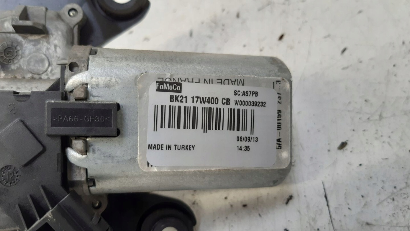 motor ablaktörlők far hátsó jobb Ford Transit Custom 2,2 TDCI