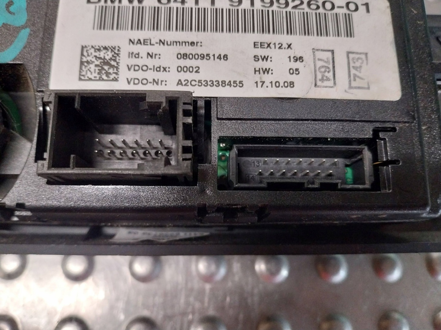 Bedienteil des lüfters klimaanlage 9199260 BMW E87 E90 E92