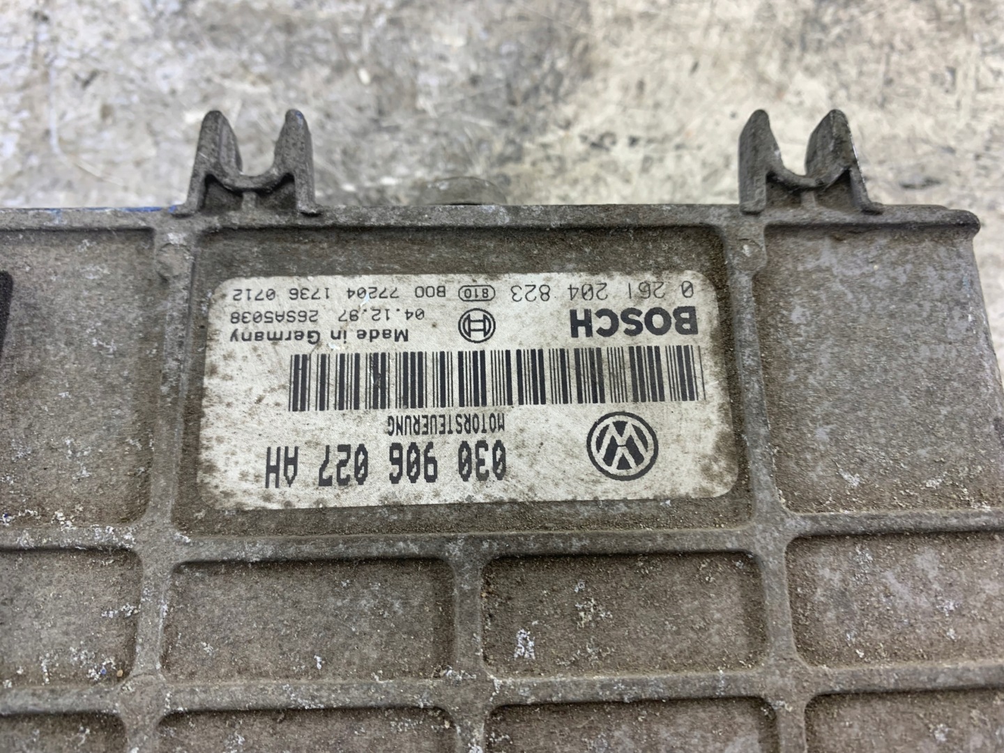 VW LUPO 1.0 control unit of the engine 030906027AH