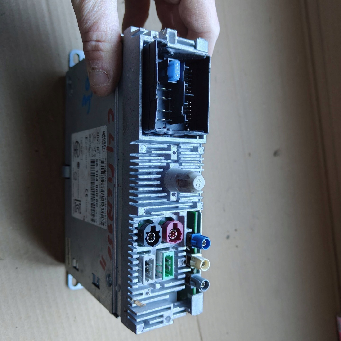 Stacja multimedialna Citroen C4 II Picasso 9810486080
