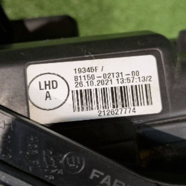 REFLEKTOR left front TOYOTA COROLLA E21 sedan lens LED NR.R1488