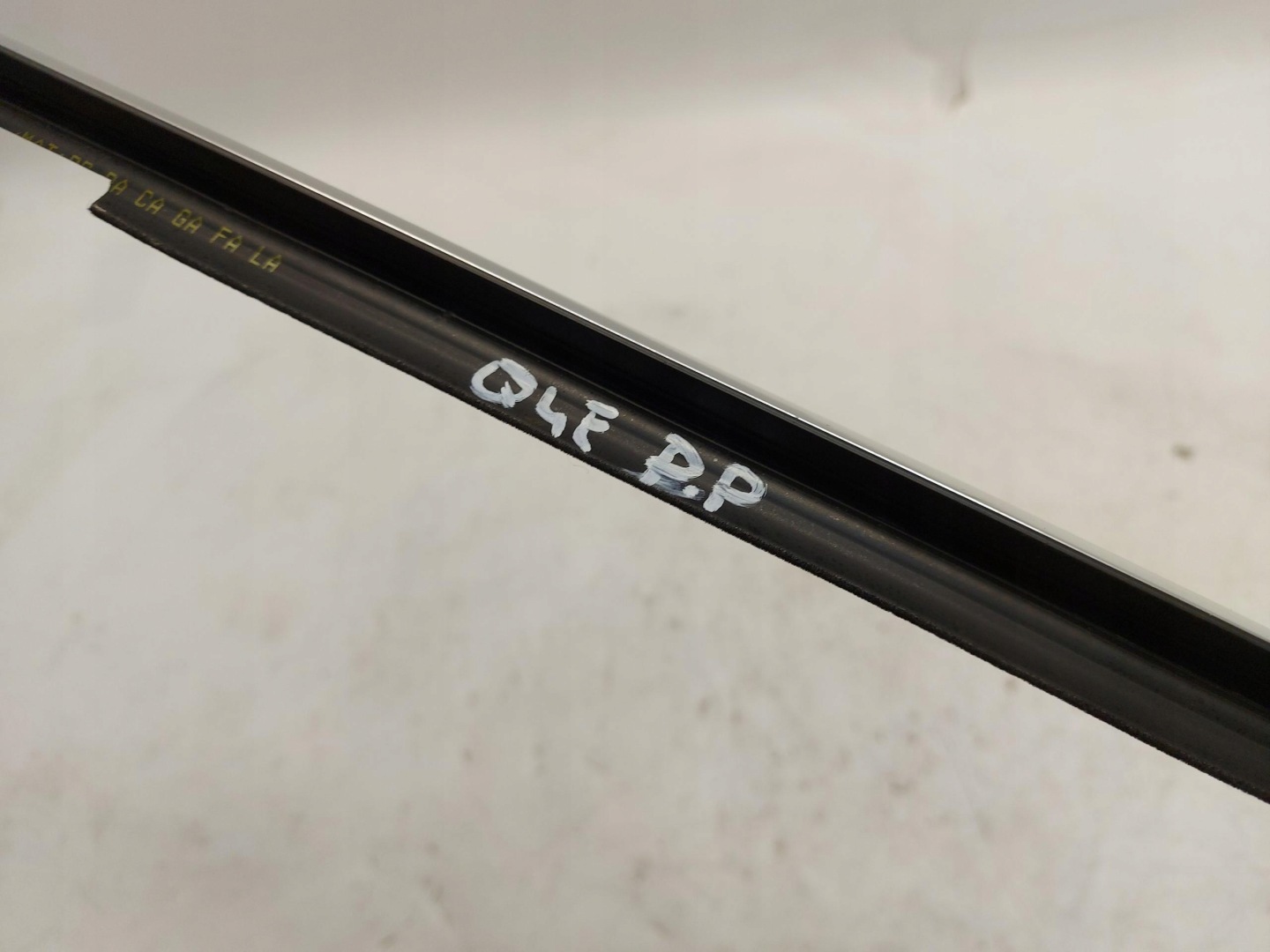 Audi Q4 E-TRON 89A 89E moulding windows parapet front right 89A837476