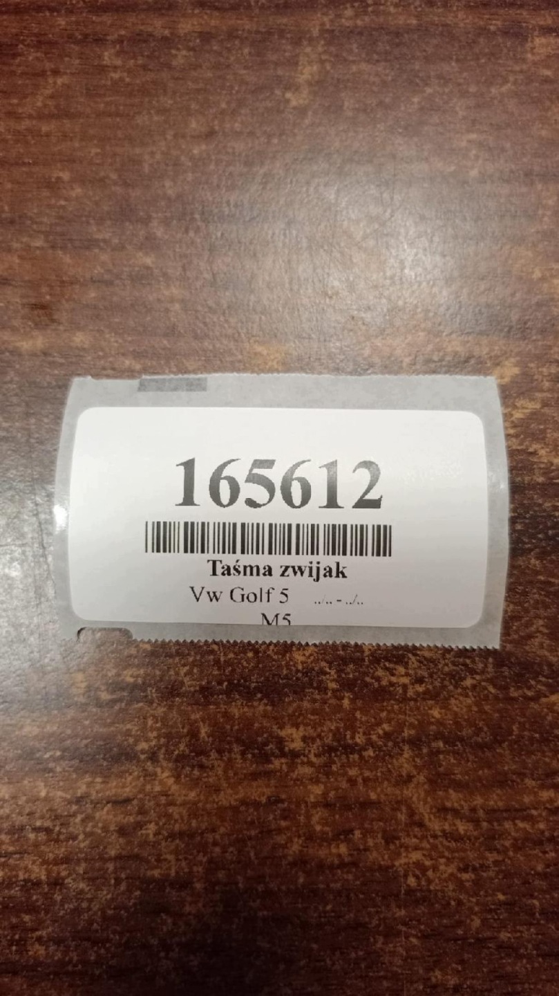 VW GOLF V ring ZWIJAK 1K0959653
