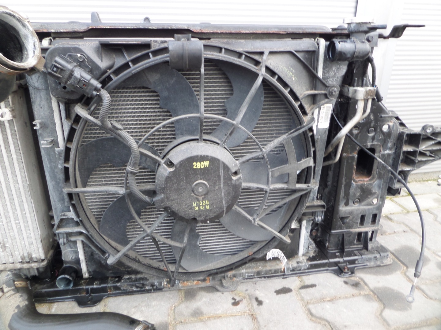 HYUNDAI I40 support panel for radiators pillar KPL 1,6 CRDI