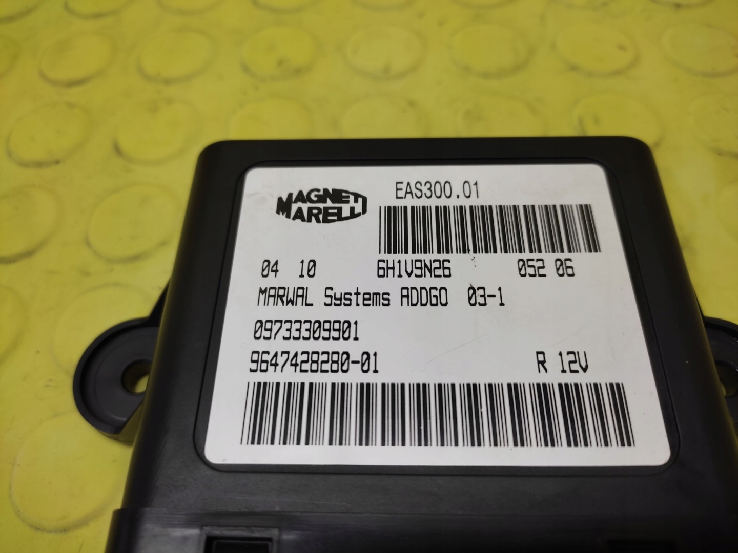 CITROEN C8 Unité de contrôle Module POMPY Carburant 9647428280