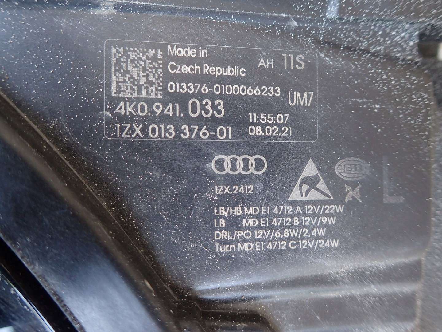 light left left FULL LED AUDI A6 C8 4K 2018