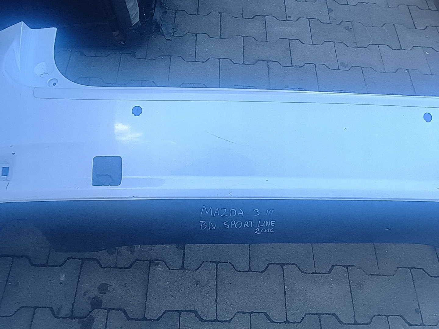 bumper rear part MAZDA 3 BN
