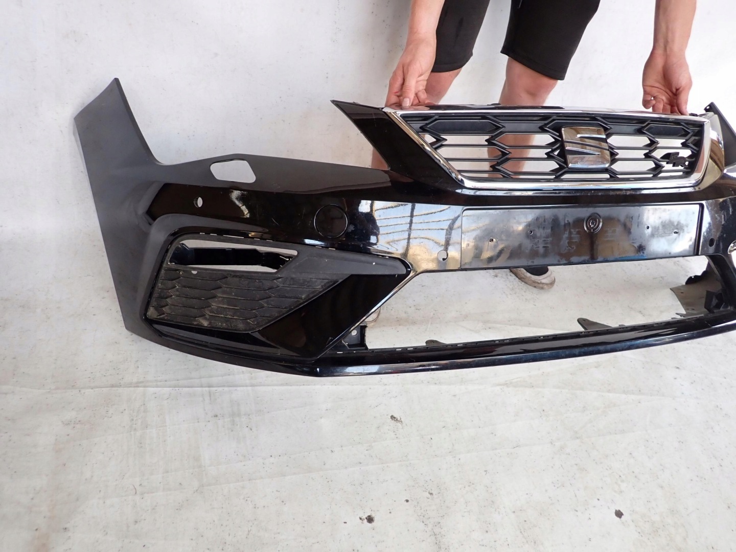 SEAT LEON III 5F LIFT FR 17- bumper front front PDC SPR