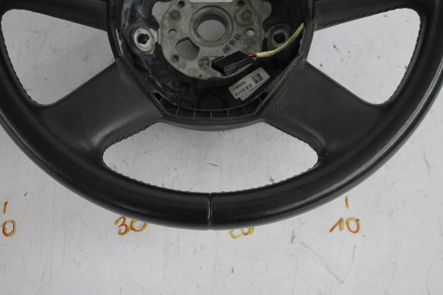 LENKRAD LEDER MULTI SCHWARZE AUDI A6 C6 SLABA