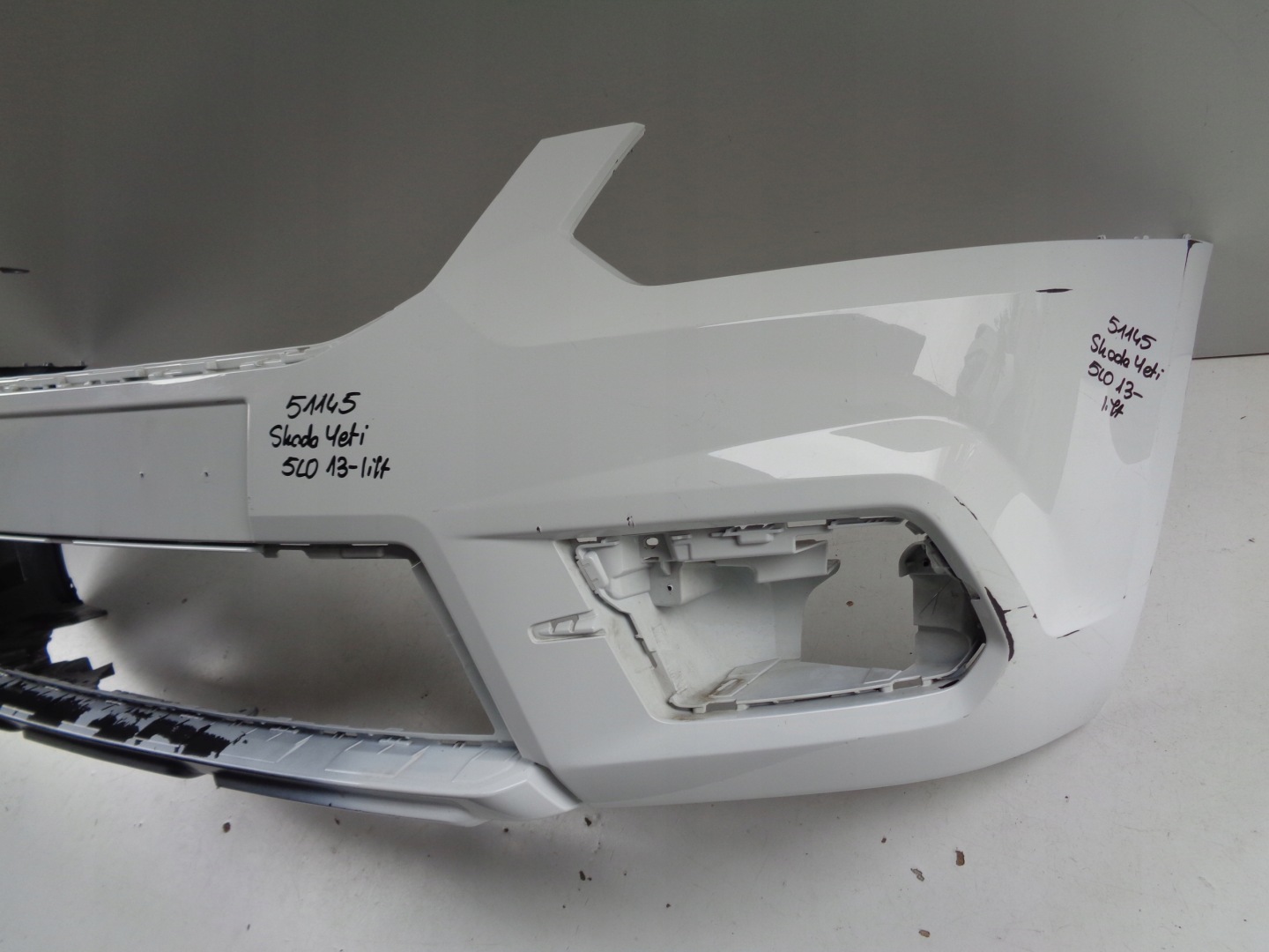 front bumper SKODA YETI 5L 5L0 13- LIFT NR 51145