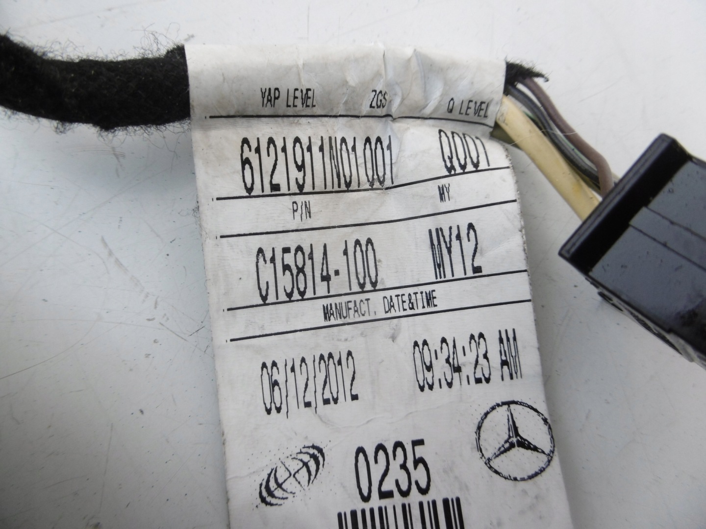 bundle door right rear part rear MERCEDES ML GL W166