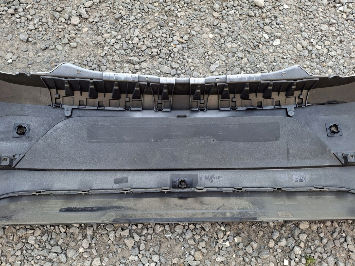 bumper rear VW UP LIFT 2016R->