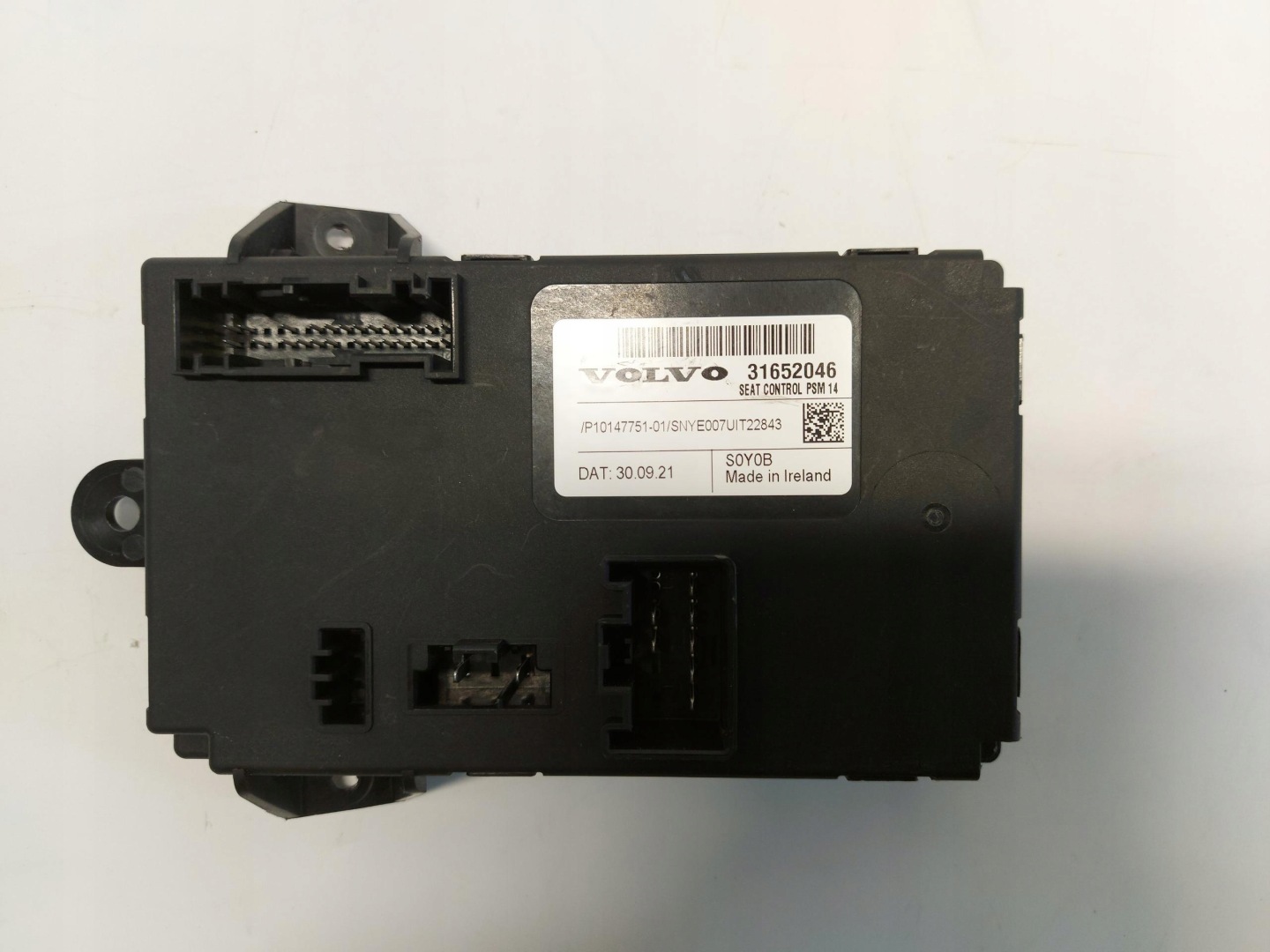 Volvo XC90 II LIFT B5 2021 module control unit seat right front 31652046