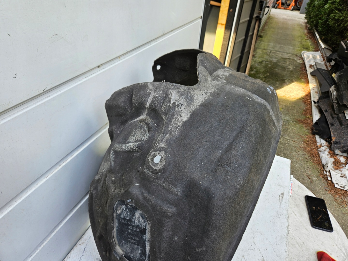 mudguard left front left front AUDI A6 C7 4G LIFT 15-18