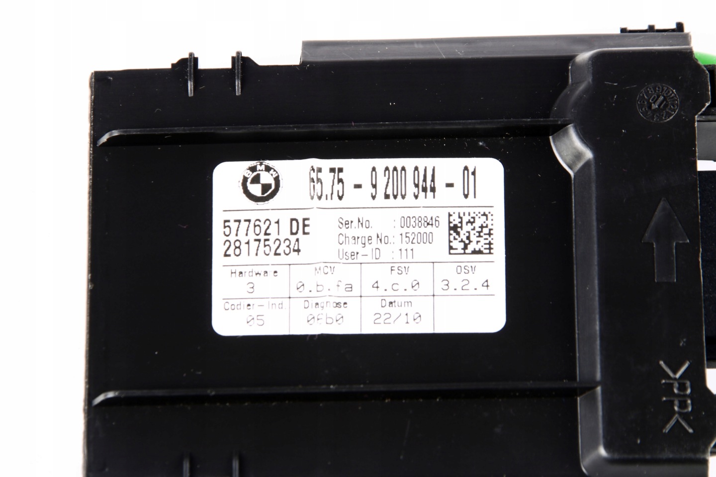 BMW E91 X1 E84 module ULTRADZWIEKOWY ALARMU 9200944