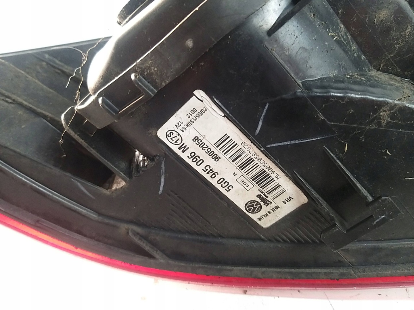 VW GOLF VII HB light right rear part 5G0945095 M original EUROPA