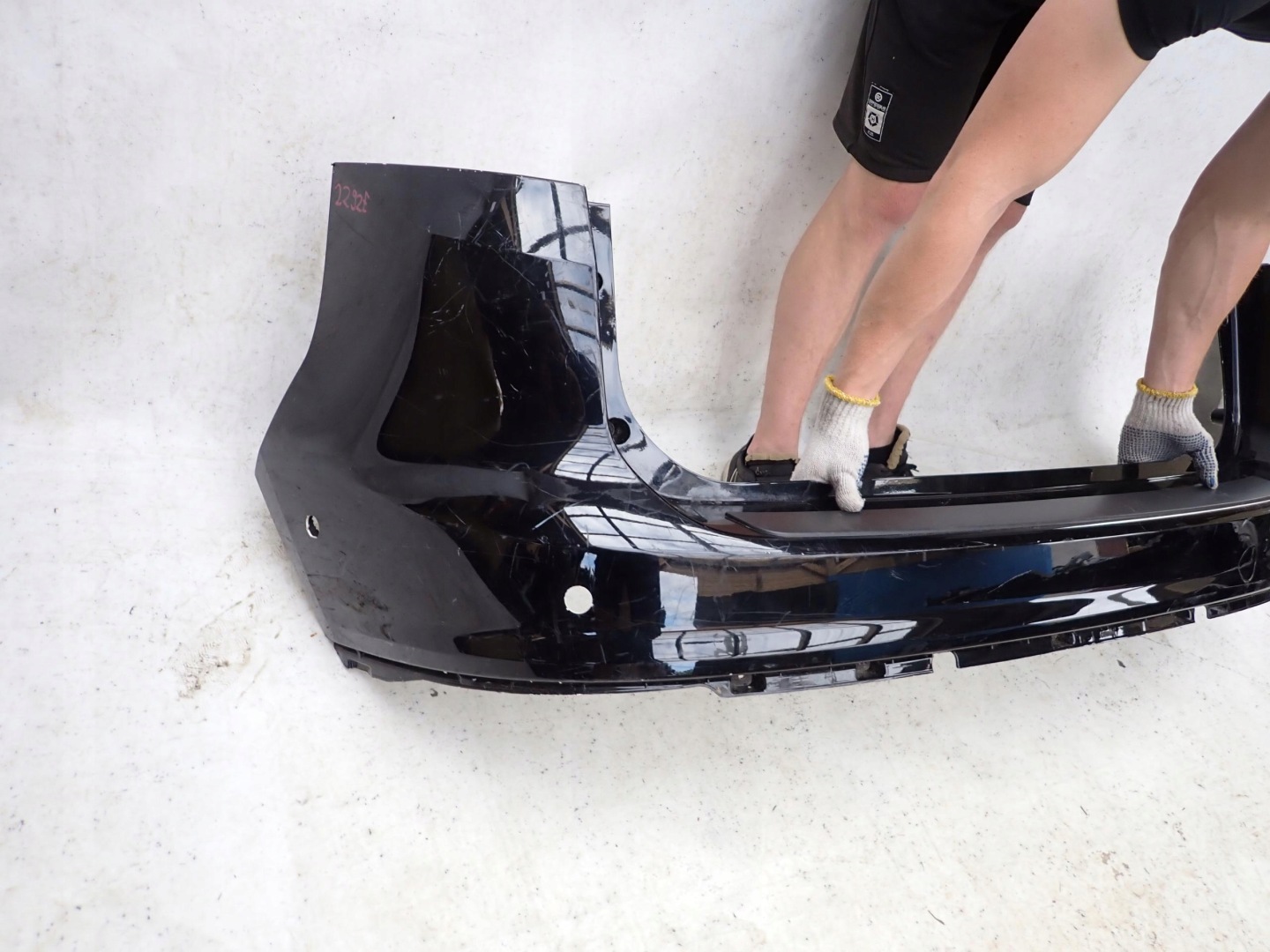 FORD C-MAX II 2 MK2 10-19 bumper rear part rear 6PDC