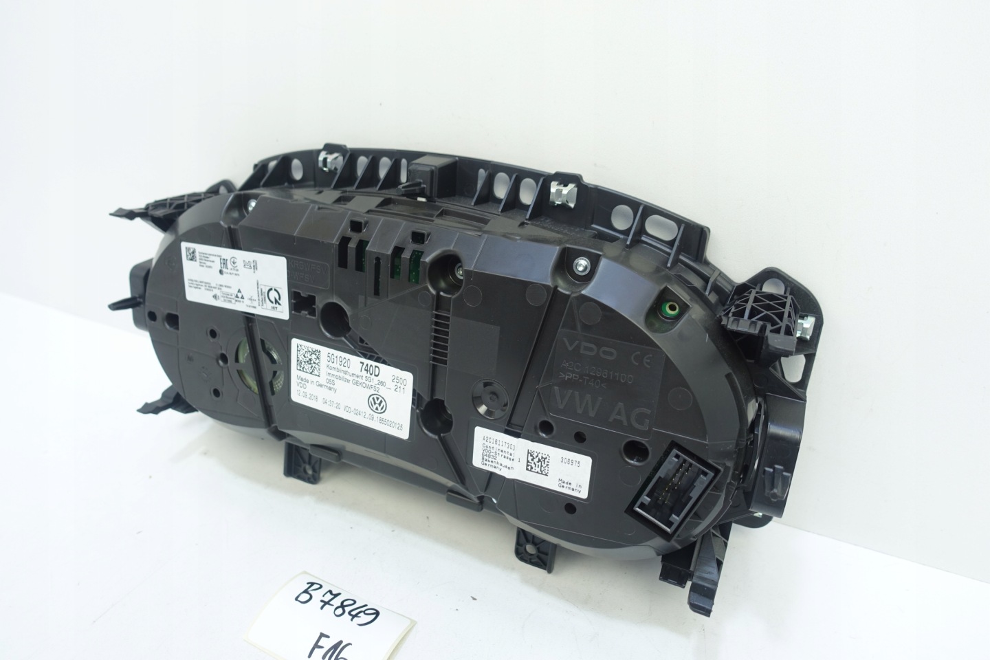 dials dials VW GOLF VII 7 5G 22996KM 5G1920740D