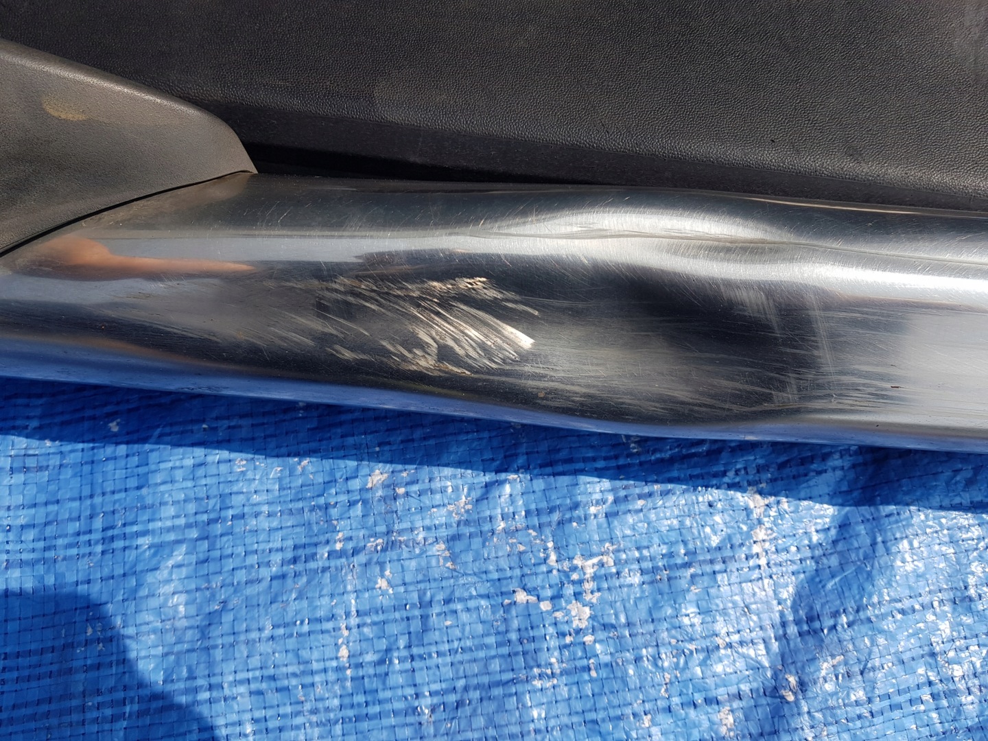 KOMPLET PROGOW right left threshold MERCEDES ML W164 cap moulding STOPIEN