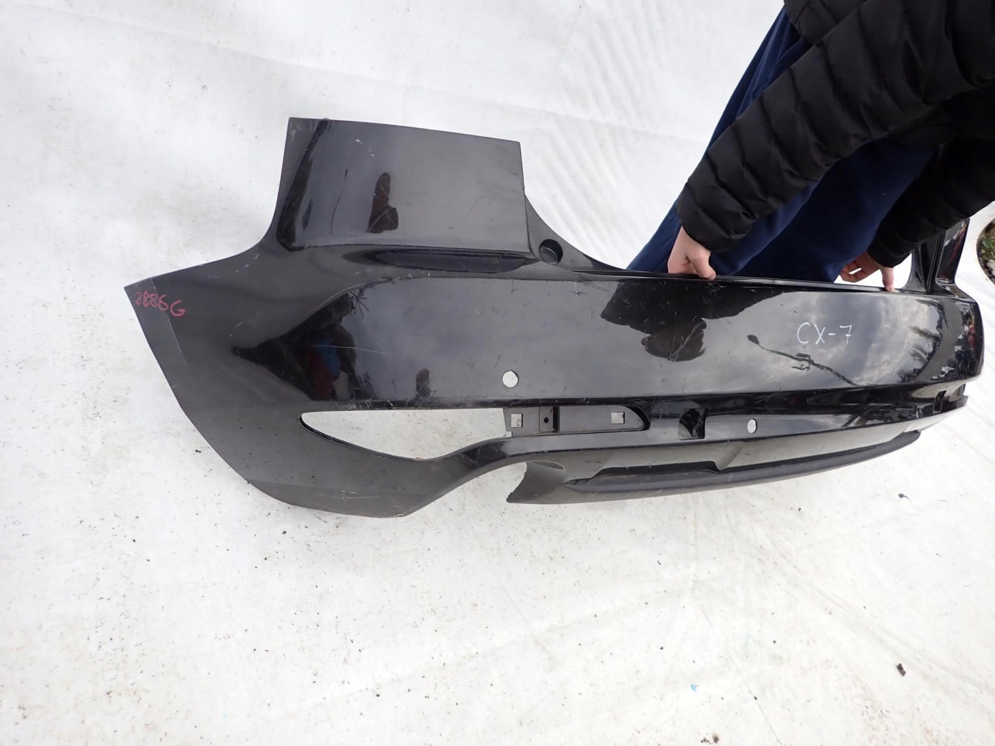 MAZDA CX-7 LIFT 09-12 bumper rear part rear PDC