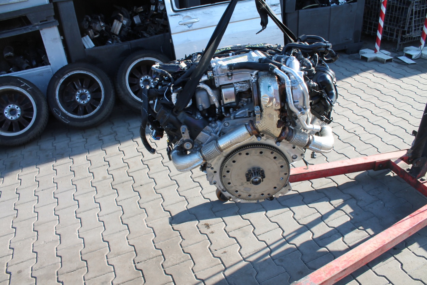 engine complete AUDI 3,0 TDI DMG 20 TYSKM