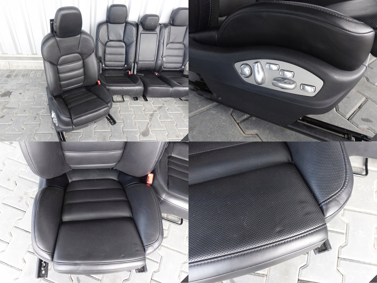 PORSCHE CAYENNE 7P5 TURBO LIFT Sitze+MONITORY