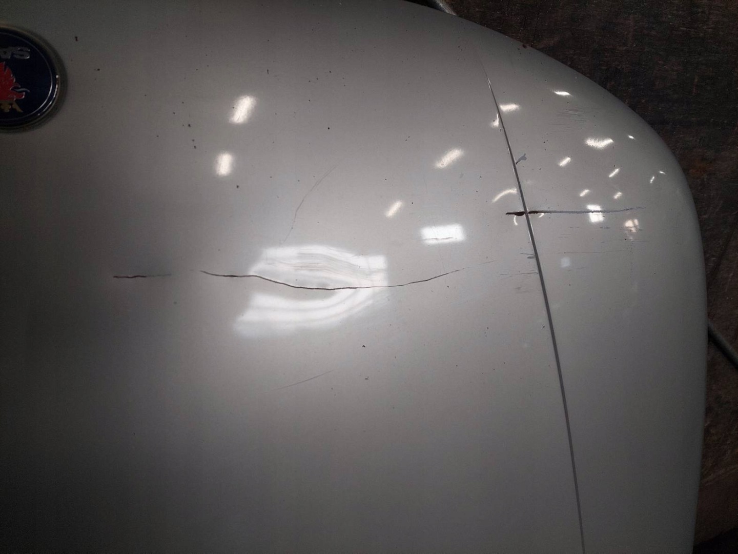 complete front bonnet bumper light fender SAAB 9-5 and 268