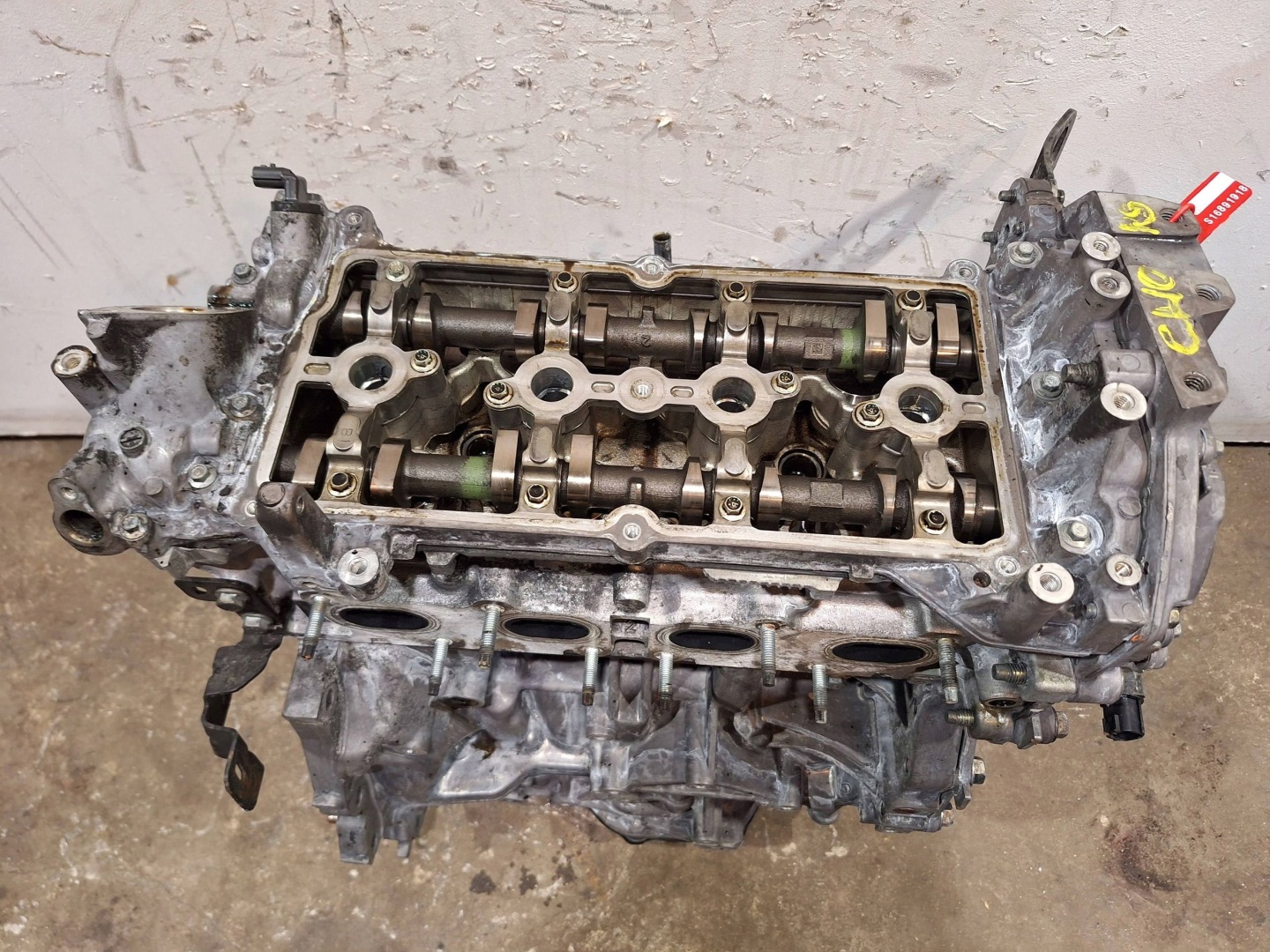 engine 5M5A401 RENAULT CLIO IV RS 1.6 TCE