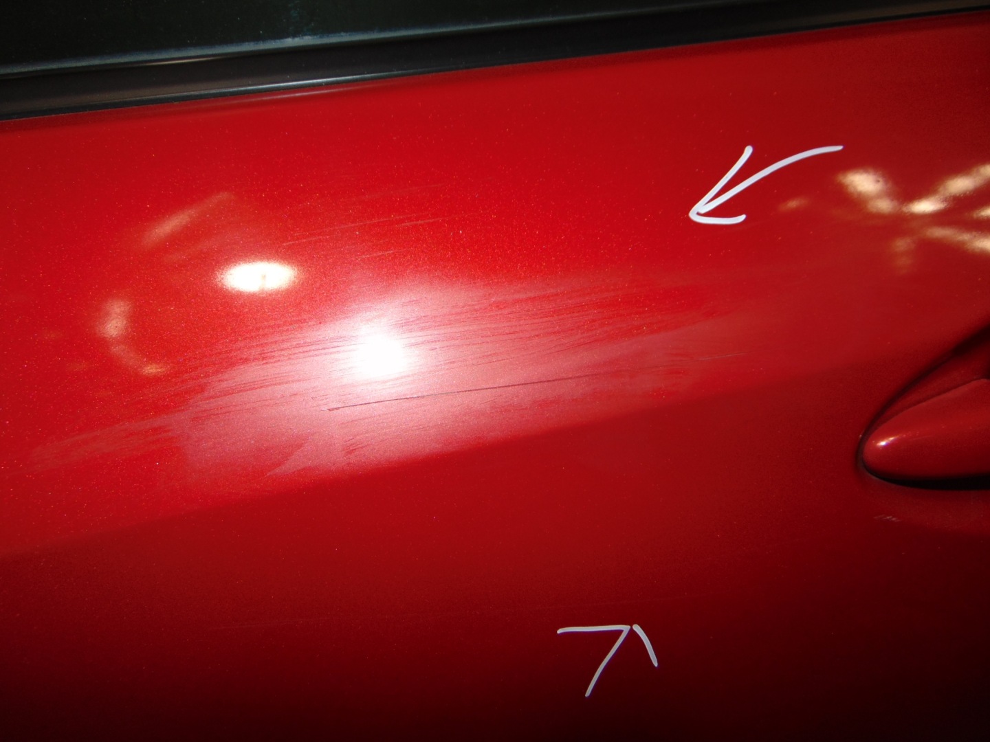 MAZDA 3 II BL 08-14 Tür heck links rote HB