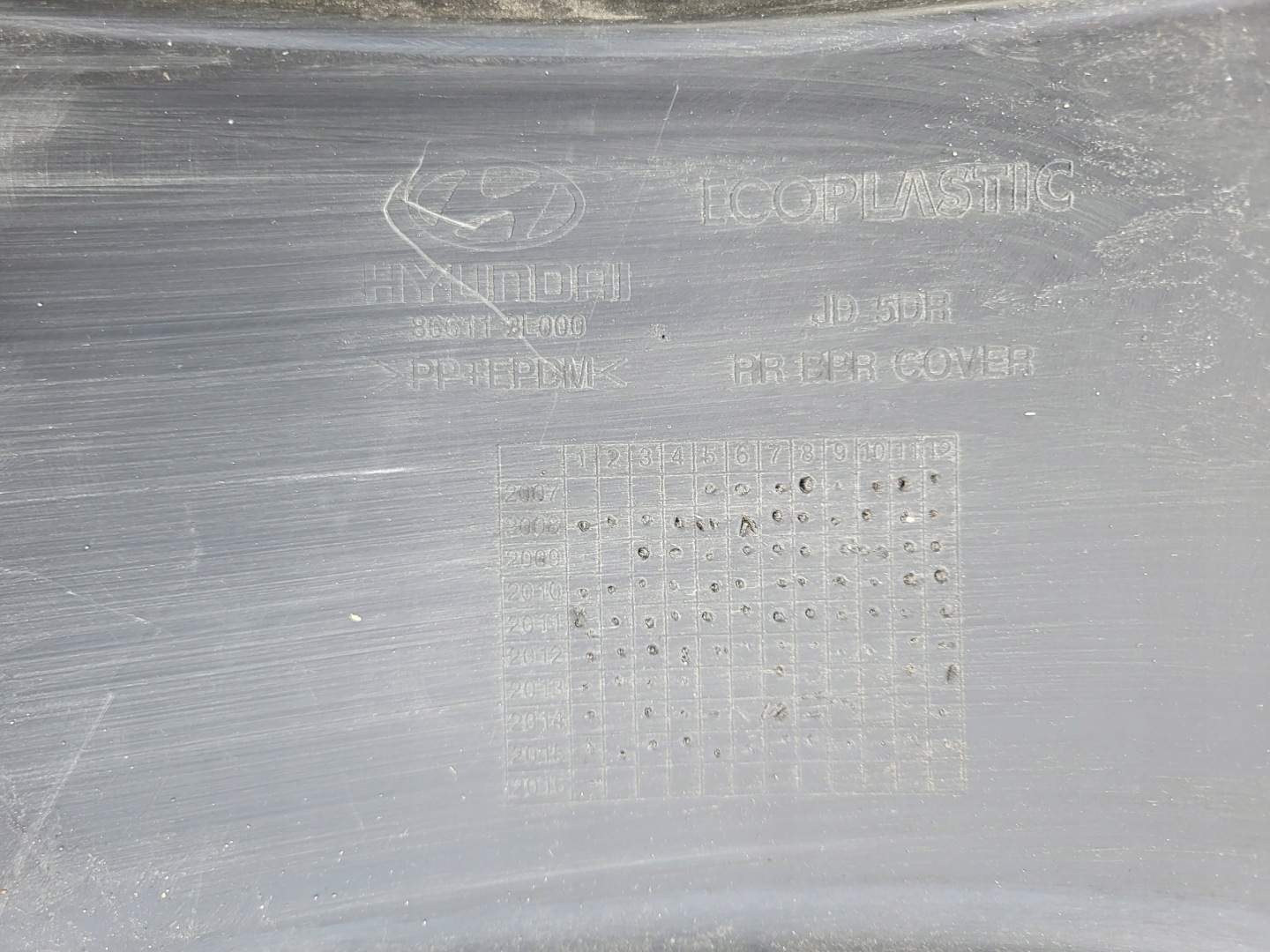 Stoßstange hinten heck HYUNDAI i30 Original