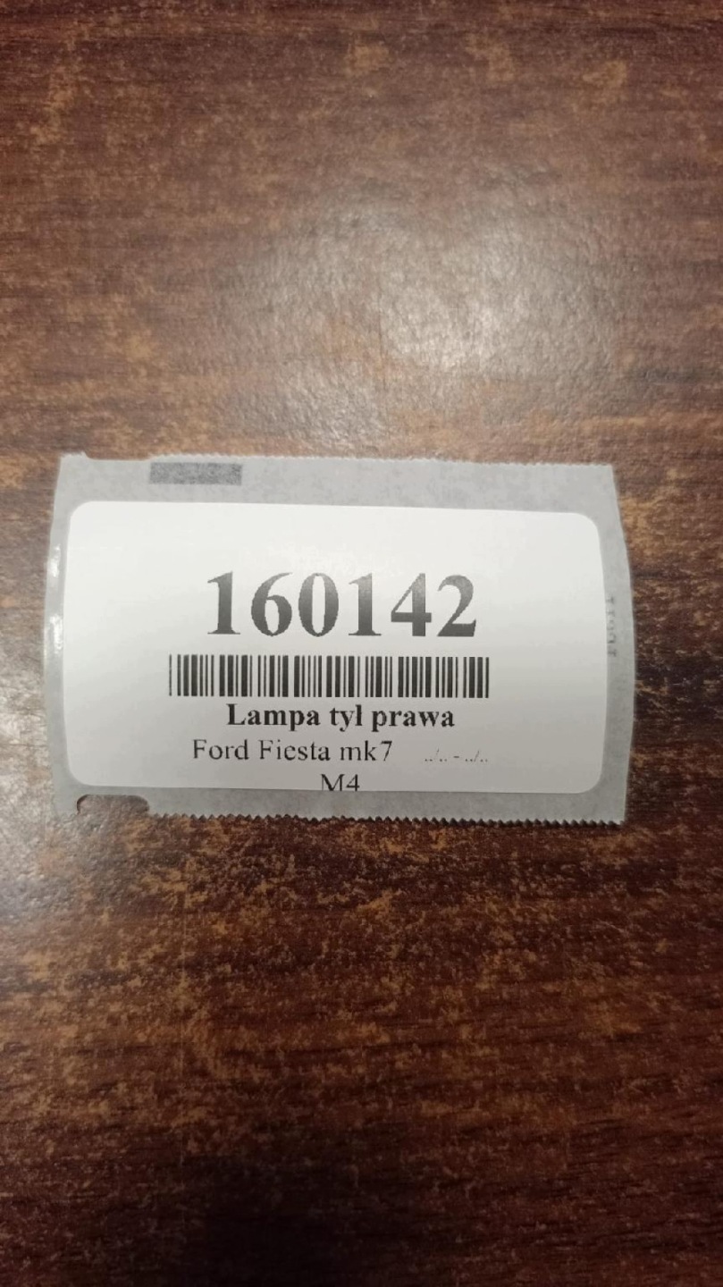 FORD FIESTA MK7 light right rear part 8A6113404