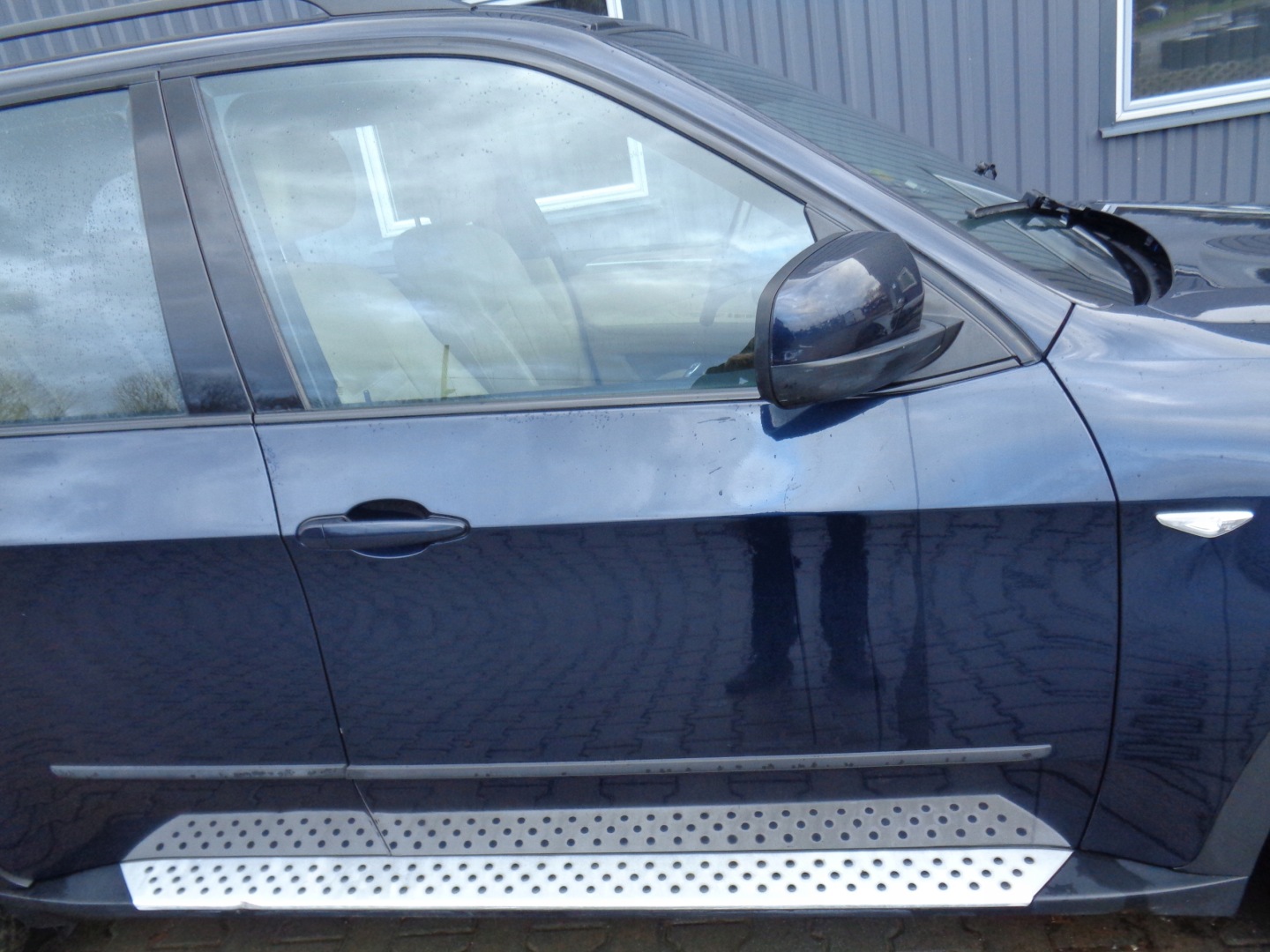 BMW X5 E70 door right front MONACOBLAU METALLIC 06-13r EUROPA