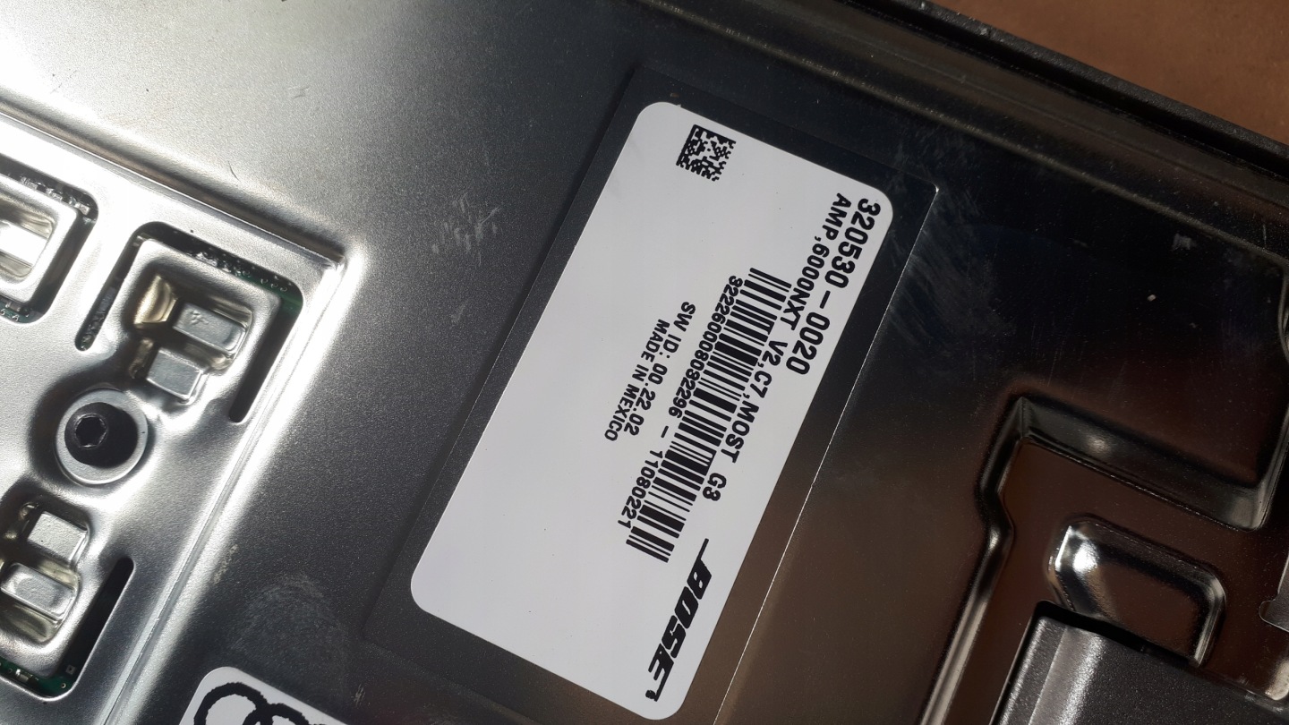 A6 C7 4G amplifier BOSE AUDIO 4G0035223A S6 A7 S7