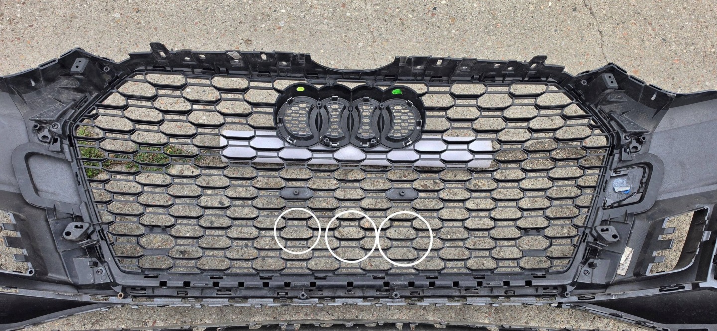 Audi RS5 8w6 before lift 2017-2020 8w6807437 front bumper grill