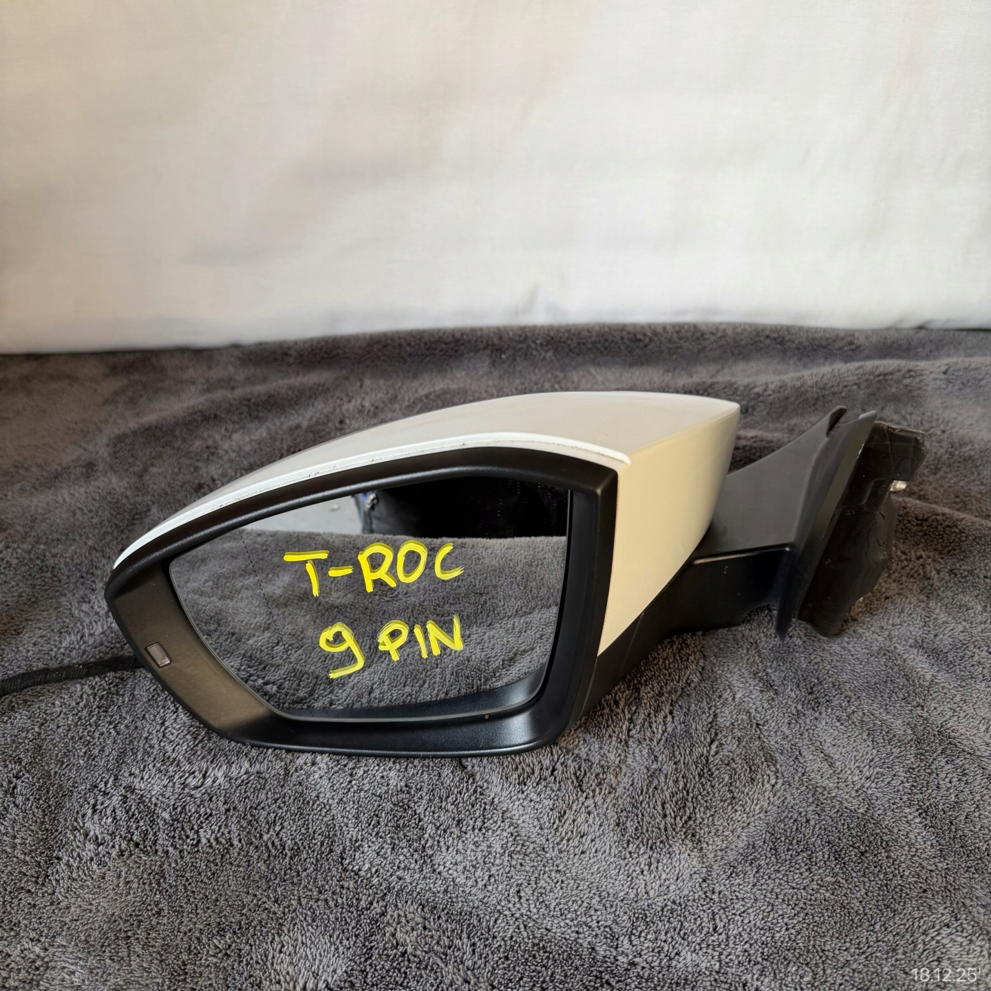 mirror left VW VOLKSWAGEN T-ROC 2GA 9 PIN 2017 ROK