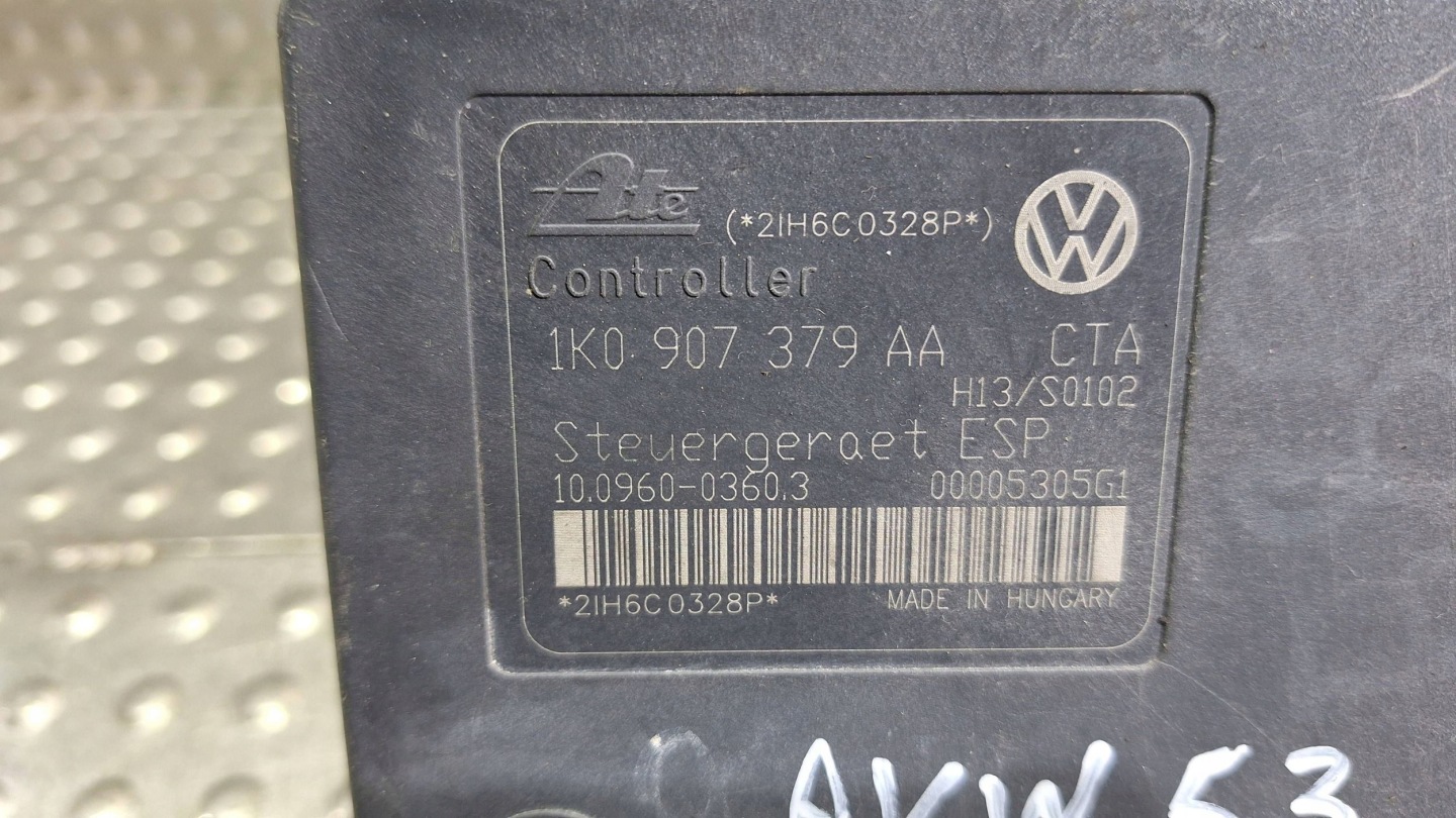 pump control unit ABS 1K0614517AA 1K0907379AA AUDI A3 8P VW GOLF V LEON II
