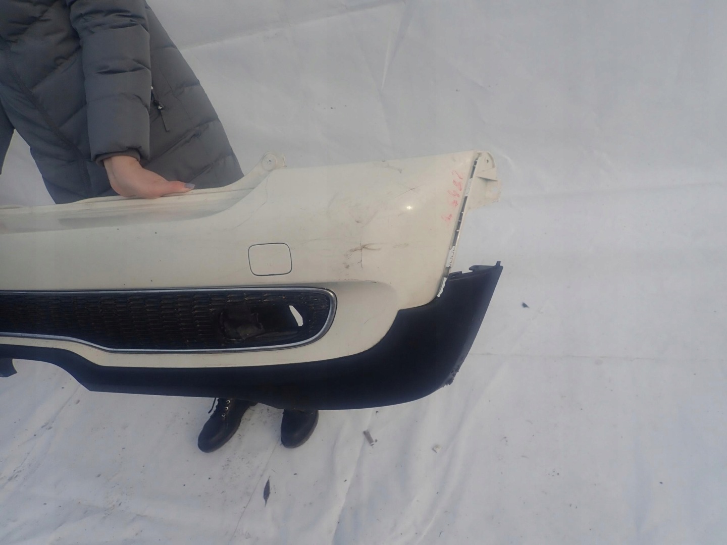 MINI COOPER II 2 R56 S 06-10 bumper rear part rear
