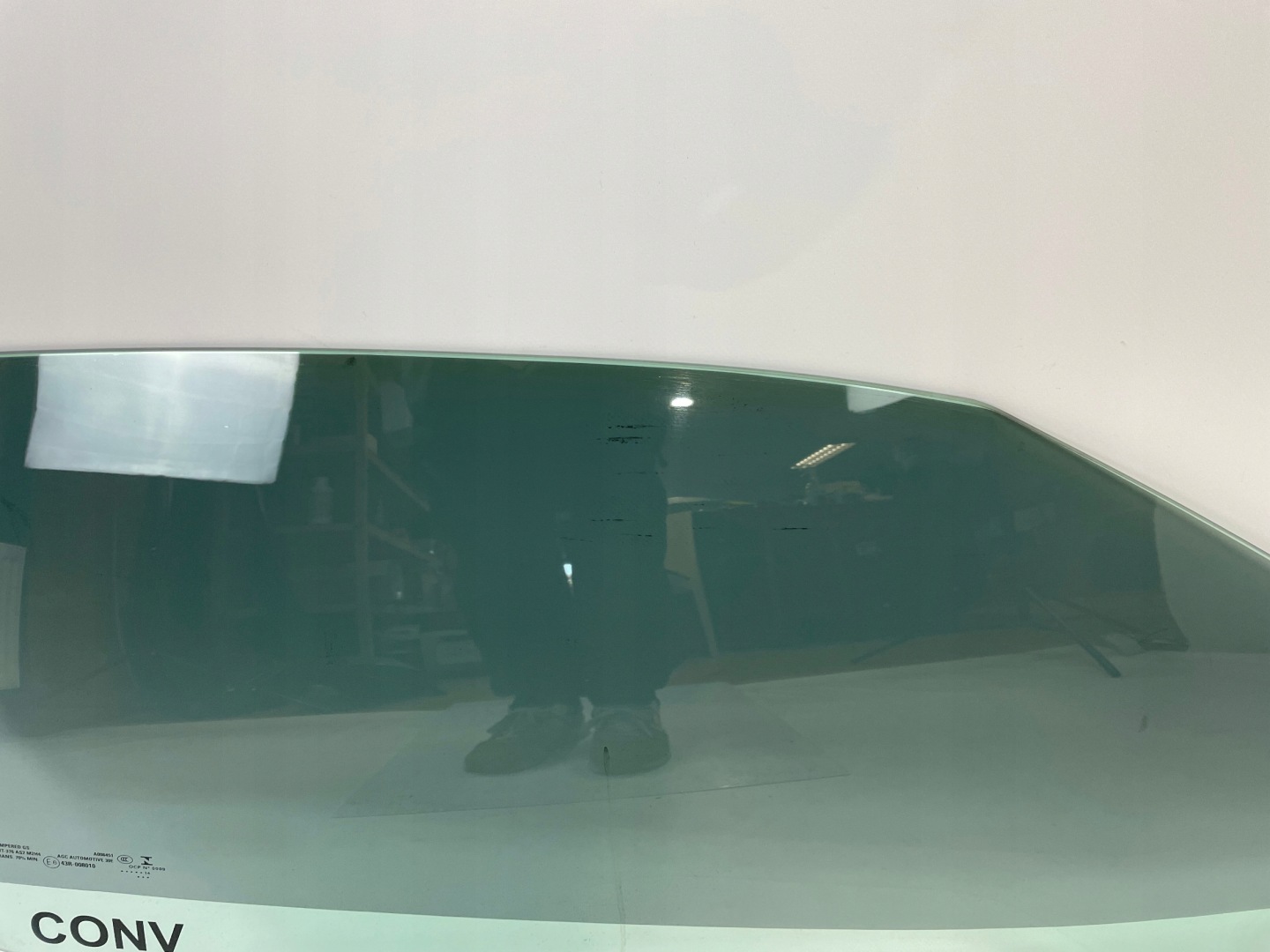 Chevrolet Corvette C7 OKNO Bočné pravá spolujazdca cabrio 2014