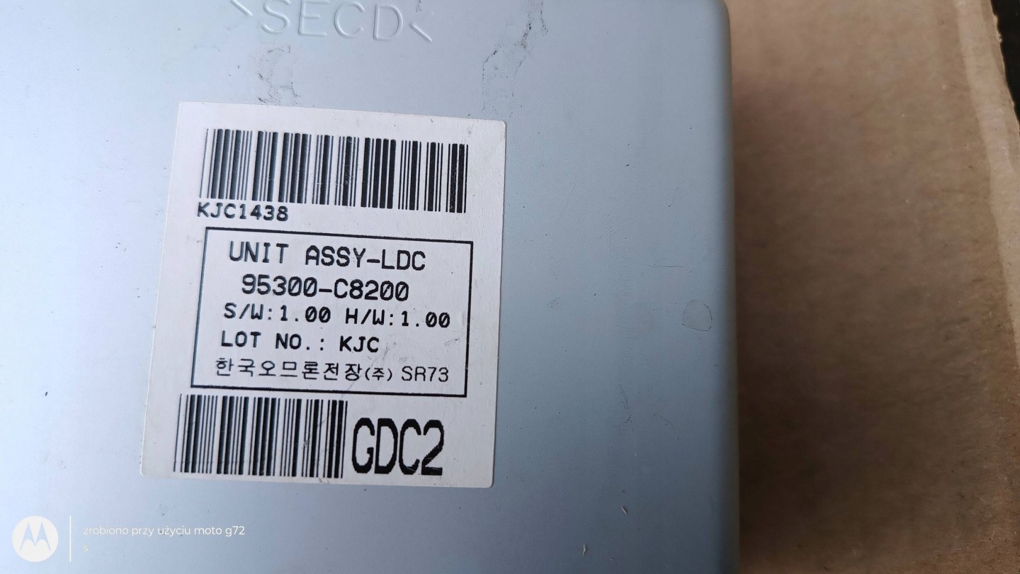 HYUNDAI I20 II 2015-18 module control unit 95300-C8200 95300C8200
