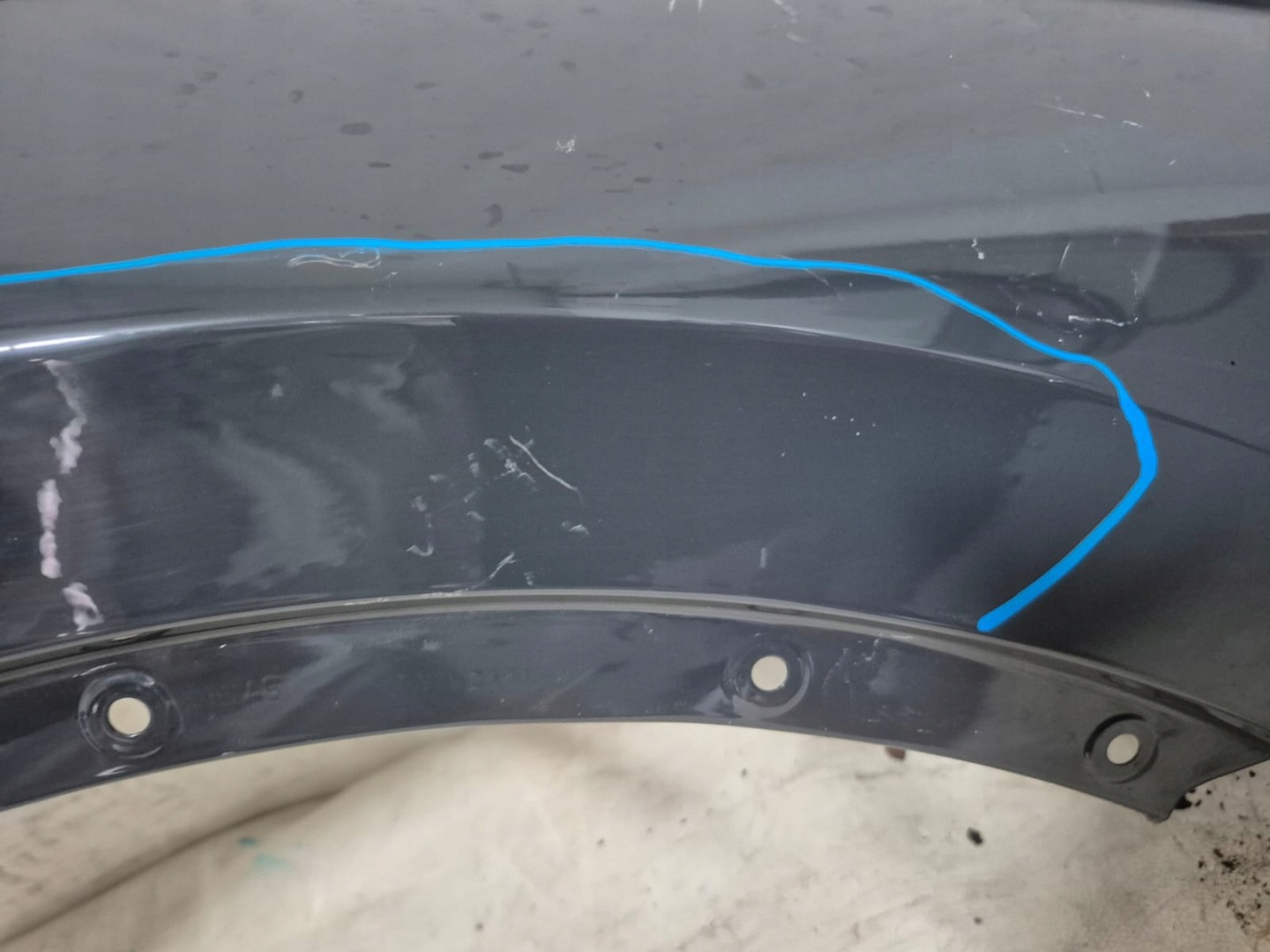 VW TIGUAN II 2 16-20 fender front front right
