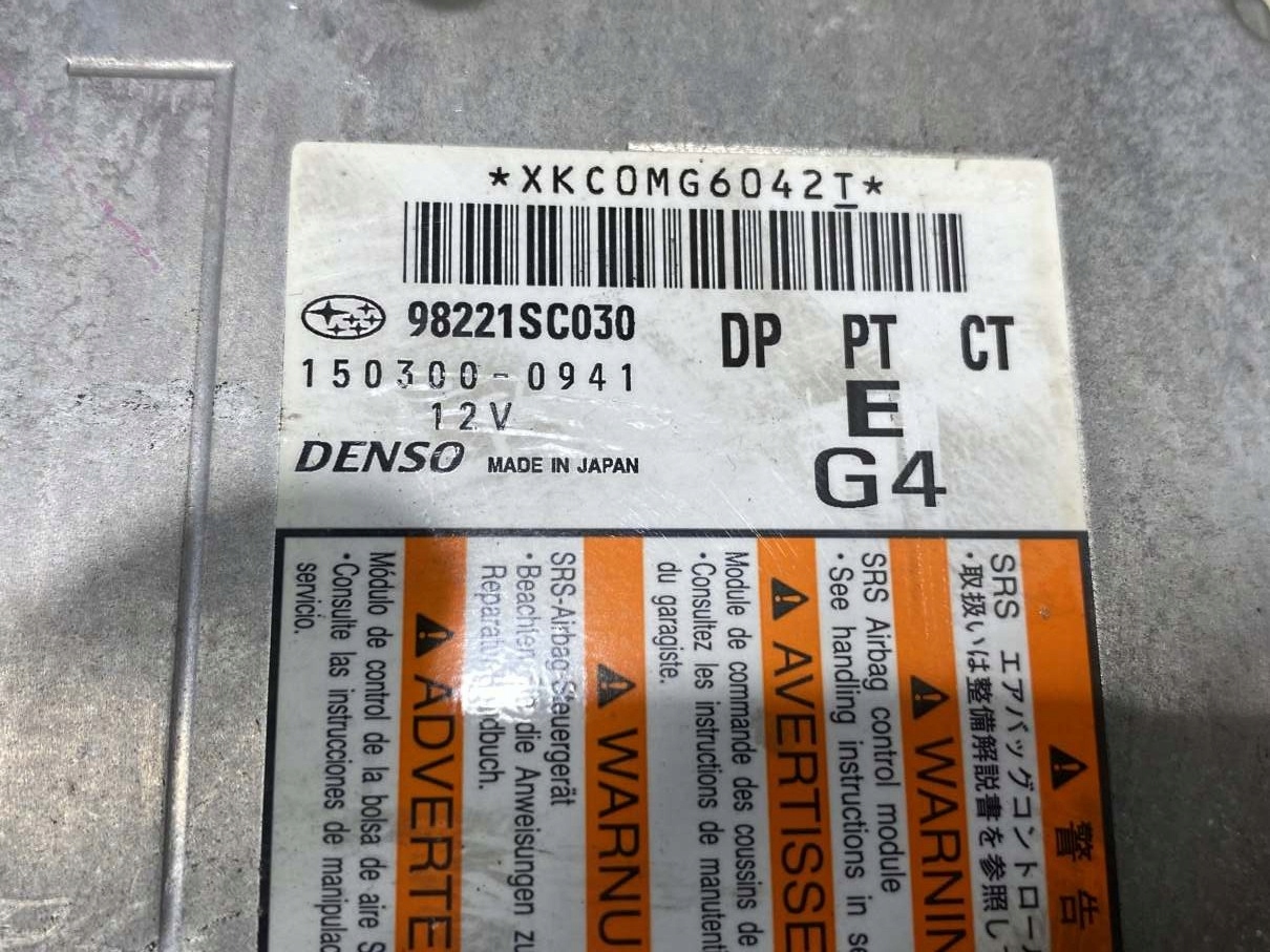modulo airbag SUBARU FORESTER III 98221SC030 150300-0941