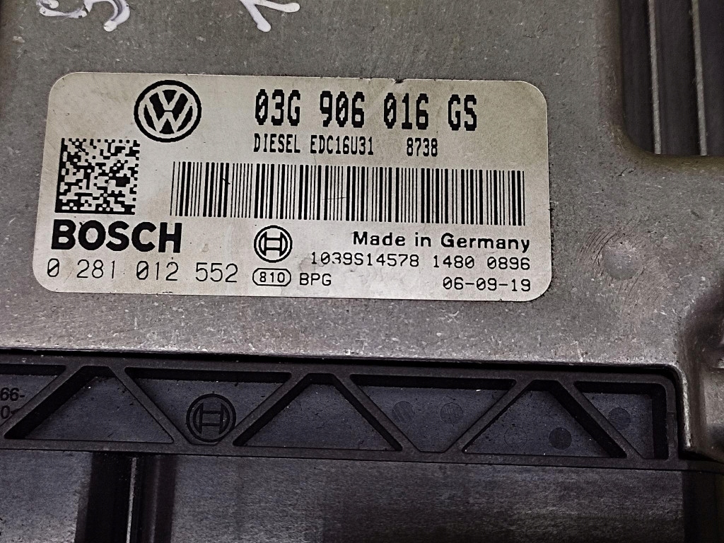 SKODA SUPERB Centralina Motore 0281012552