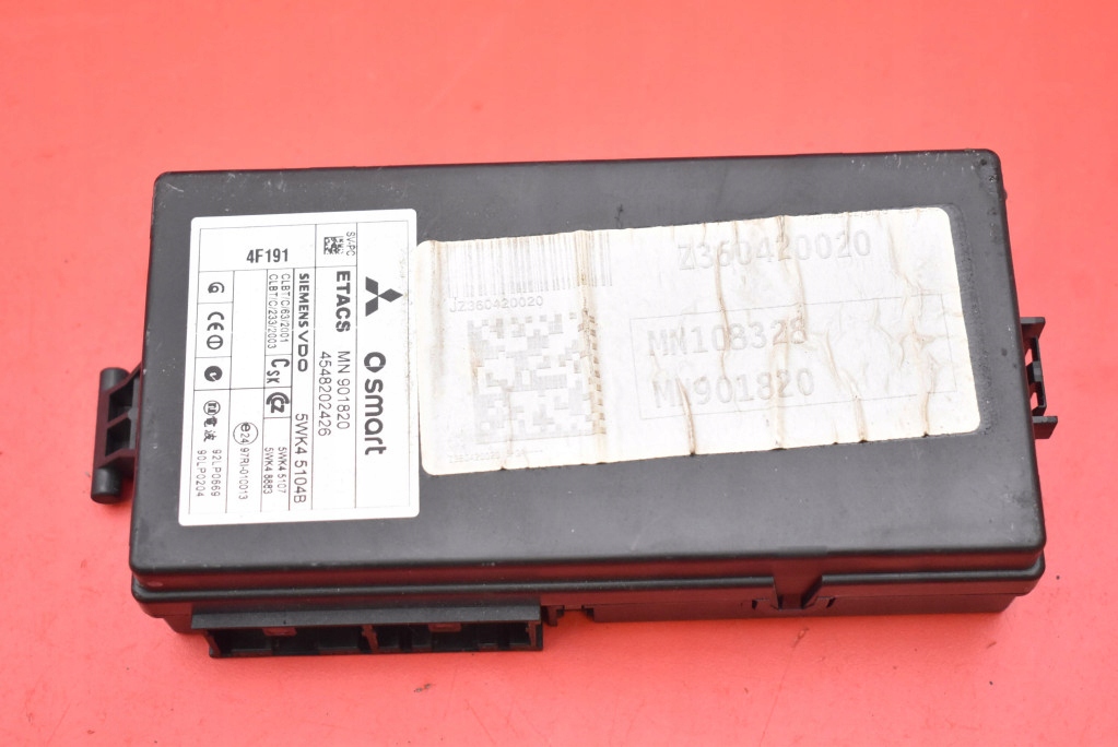 control unit comfort control unit MN901820 SMART FORFOUR 1 and 1.1 55 KM 04-06