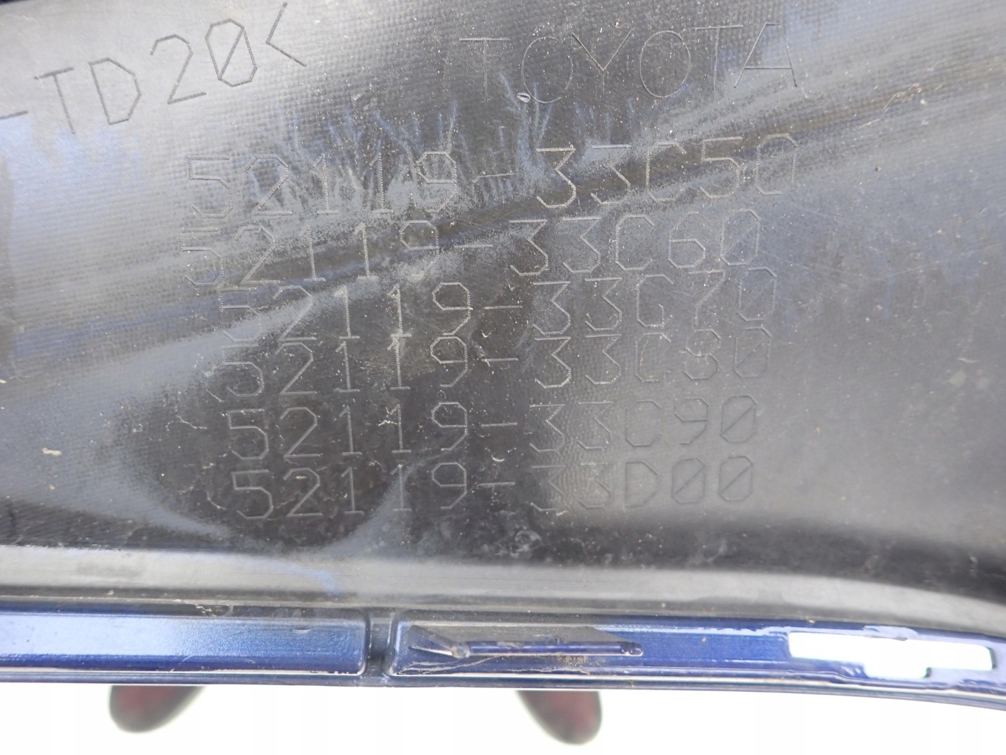 TOYOTA CAMRY VIII LIFT 21- bumper front SPR PDC