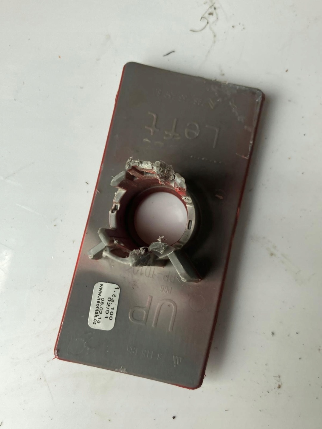 KOSZYK PDC CITROEN C3 III 9813345980 left rear part