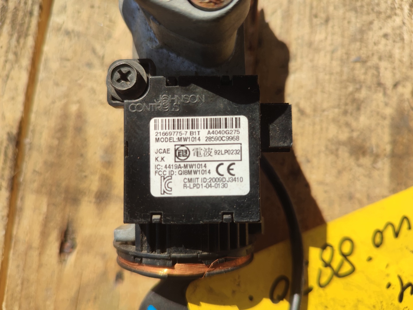 ignition Z KLUCZYKIEM NISSAN 21669775-7