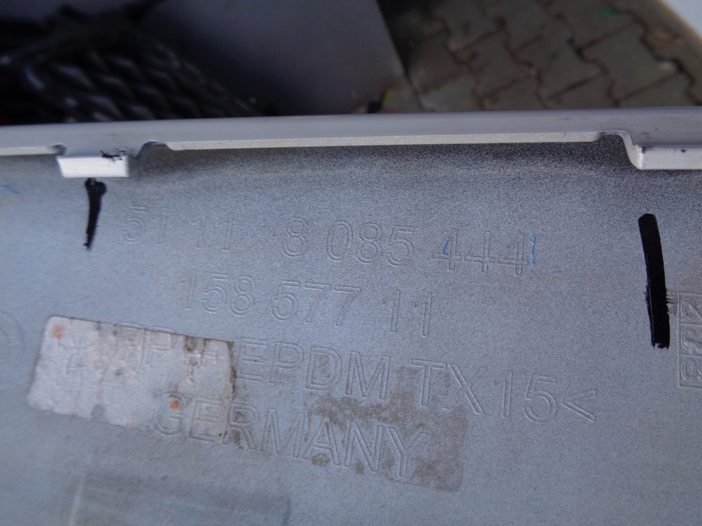 front bumper SKODA RAPID 5JA 12- NR 48114