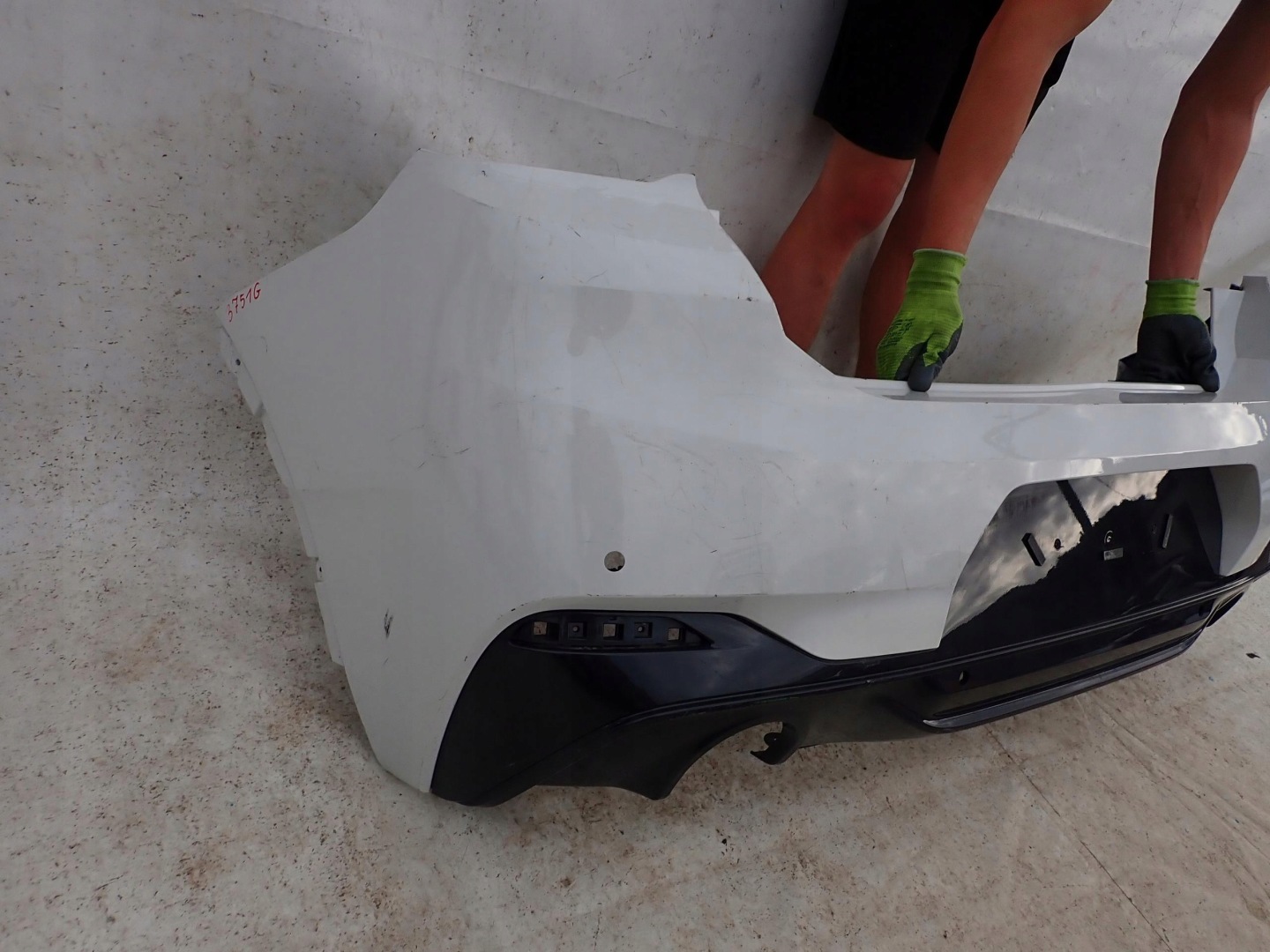 BMW X2 F39 m-packet 18-> bumper rear part rear PDC