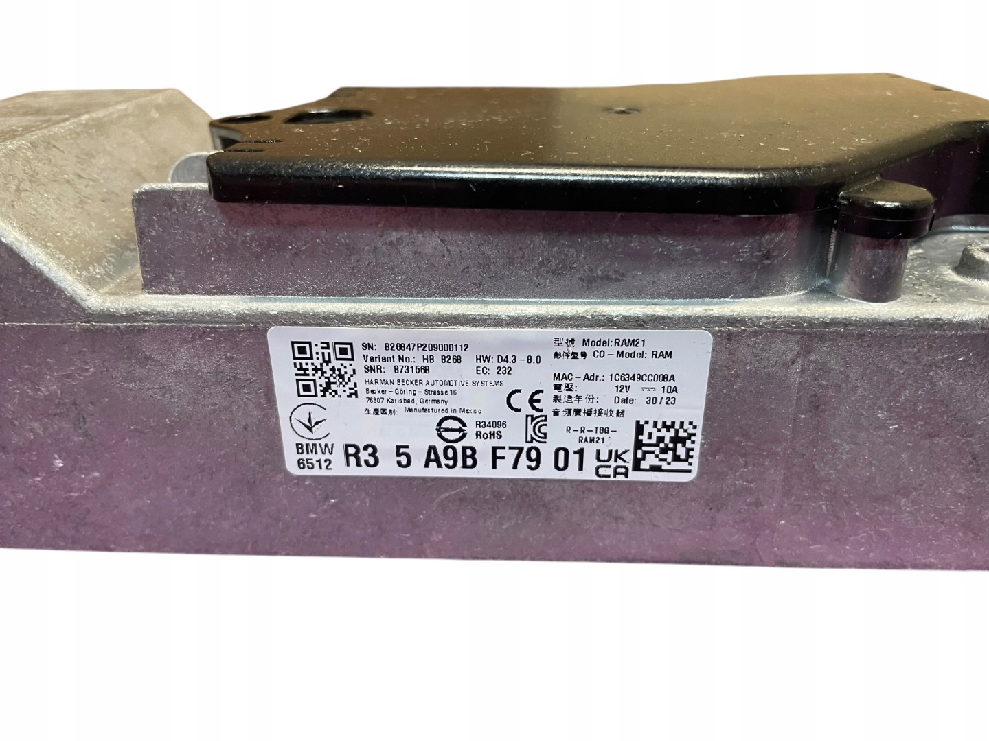 amplifier AUDIO BMW X3 G01 LCI LIFT