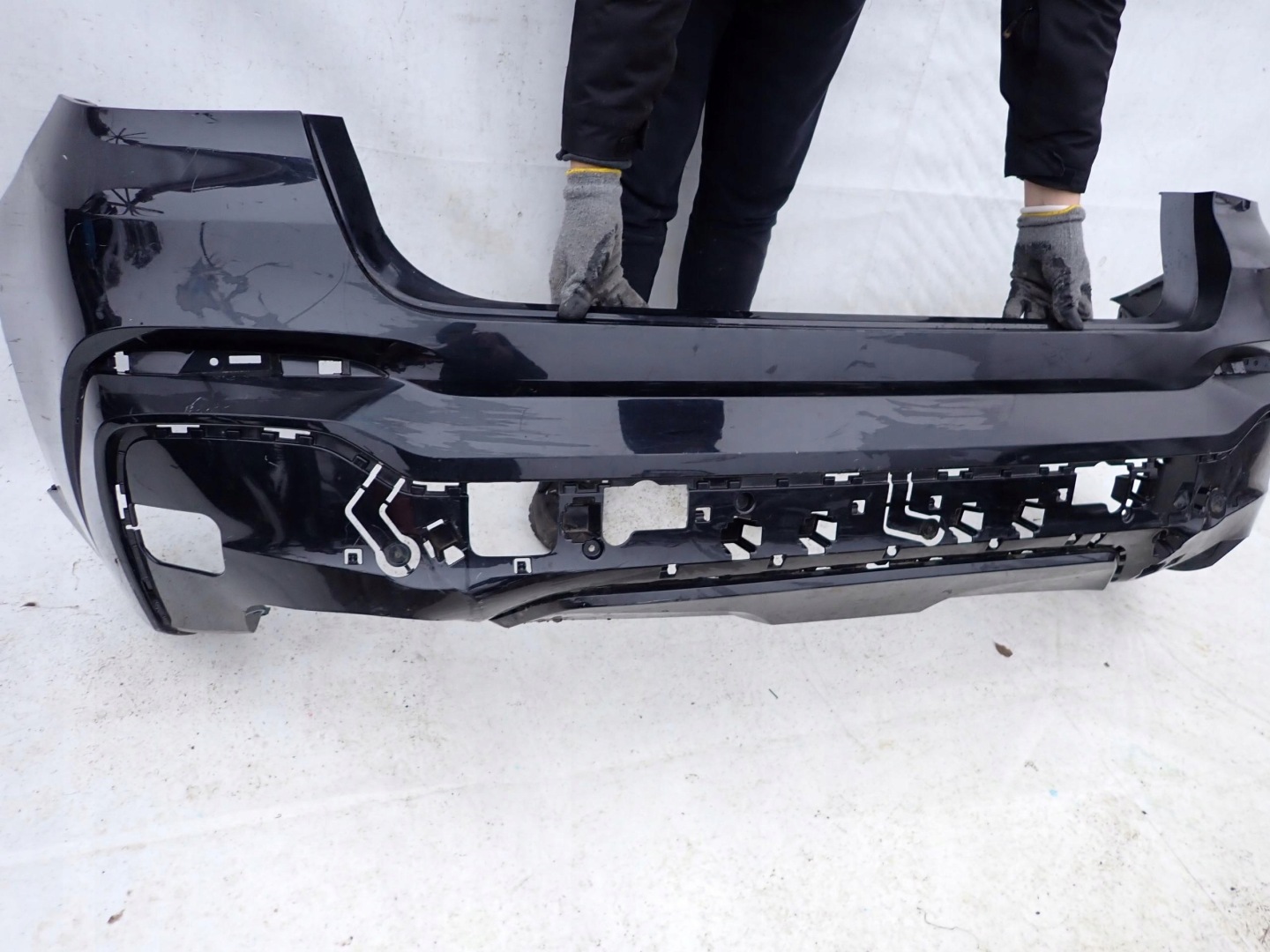 BMW X4 F26 m-packet 14- bumper rear part rear